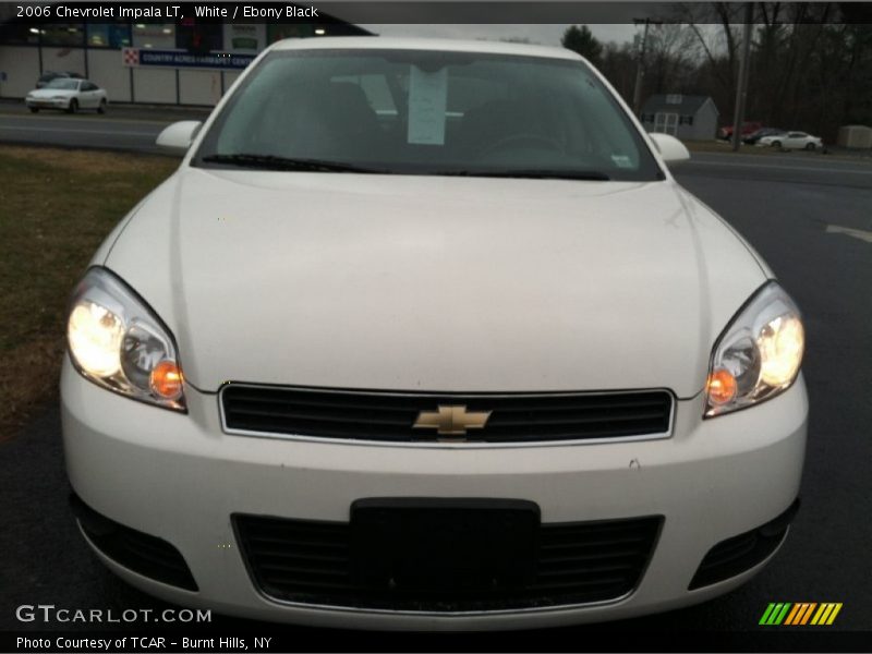 White / Ebony Black 2006 Chevrolet Impala LT