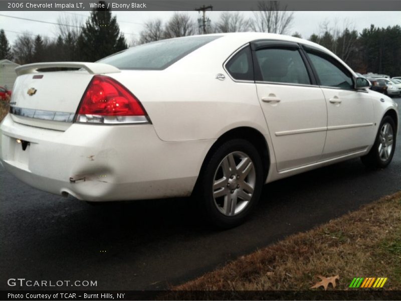 White / Ebony Black 2006 Chevrolet Impala LT