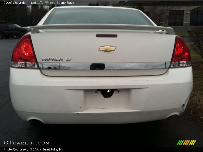 White / Ebony Black 2006 Chevrolet Impala LT