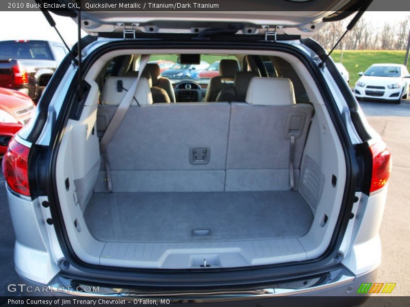 Quicksilver Metallic / Titanium/Dark Titanium 2010 Buick Enclave CXL
