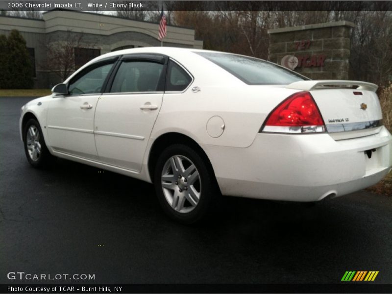 White / Ebony Black 2006 Chevrolet Impala LT