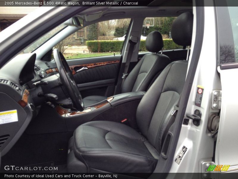 Brilliant Silver Metallic / Charcoal 2005 Mercedes-Benz E 500 4Matic Wagon