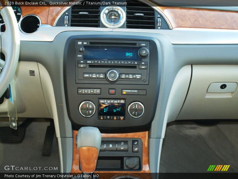 Quicksilver Metallic / Titanium/Dark Titanium 2010 Buick Enclave CXL