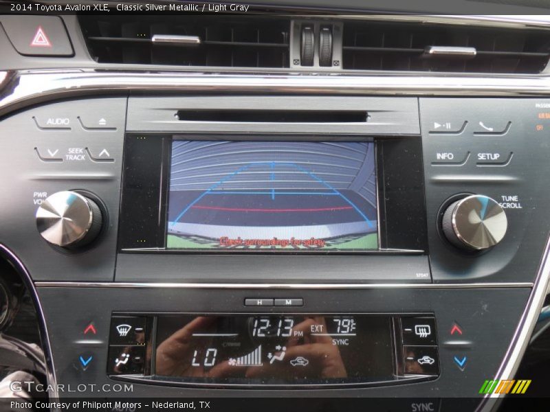 Controls of 2014 Avalon XLE