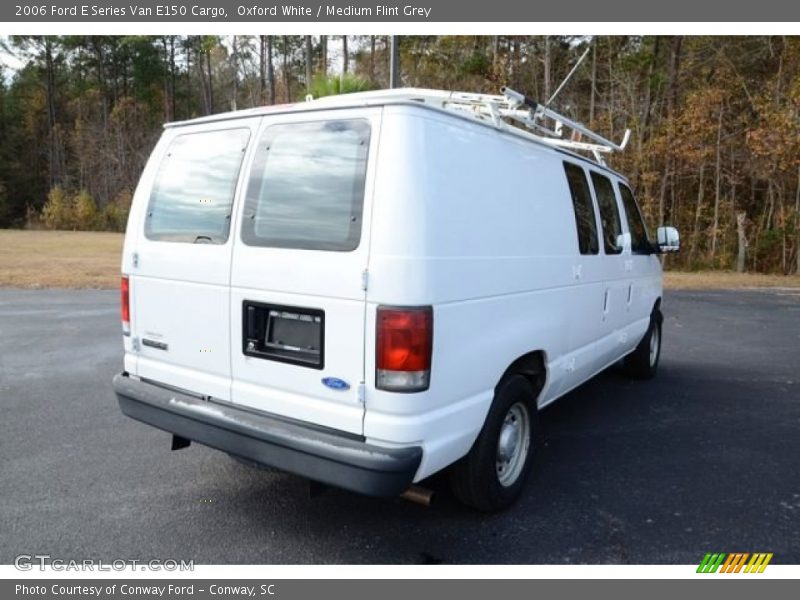 Oxford White / Medium Flint Grey 2006 Ford E Series Van E150 Cargo