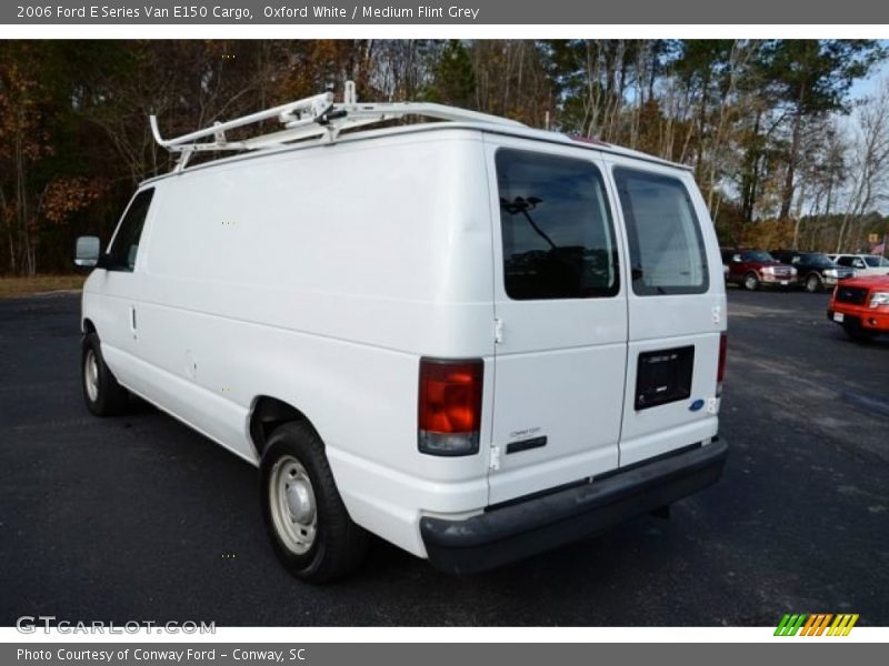 Oxford White / Medium Flint Grey 2006 Ford E Series Van E150 Cargo