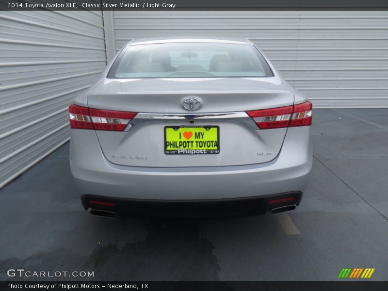 Classic Silver Metallic / Light Gray 2014 Toyota Avalon XLE