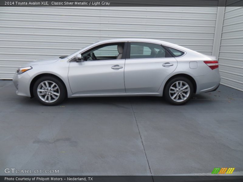 Classic Silver Metallic / Light Gray 2014 Toyota Avalon XLE