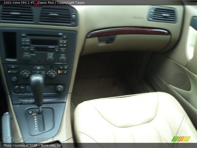 Classic Red / Taupe/Light Taupe 2001 Volvo S60 2.4T