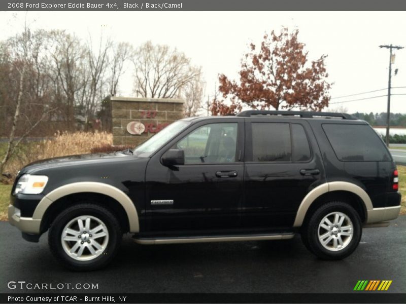 Black / Black/Camel 2008 Ford Explorer Eddie Bauer 4x4