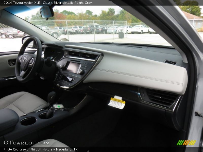 Dashboard of 2014 Avalon XLE