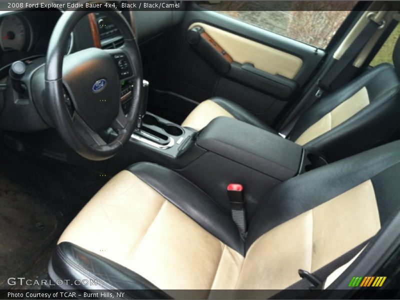 Black / Black/Camel 2008 Ford Explorer Eddie Bauer 4x4