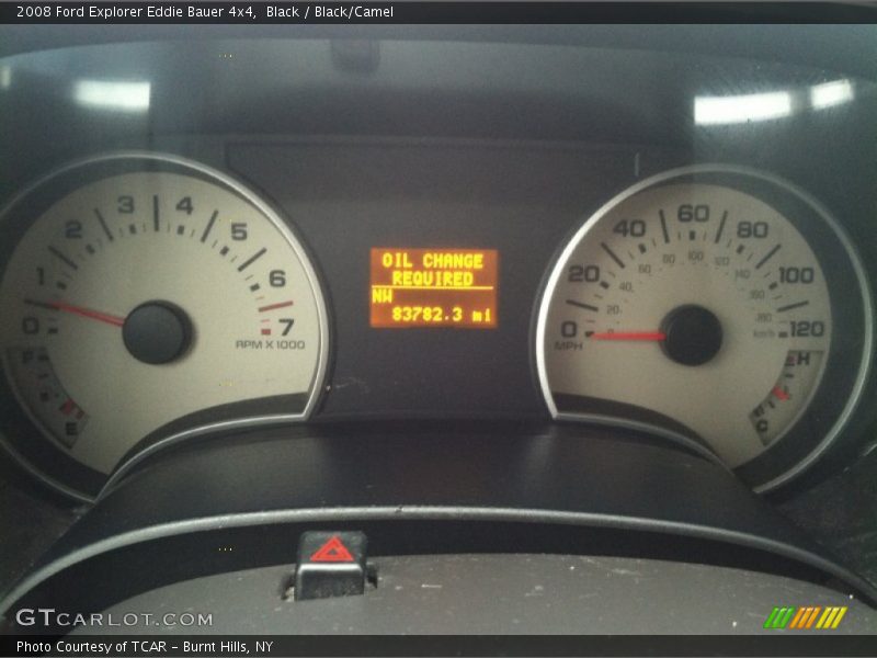 Black / Black/Camel 2008 Ford Explorer Eddie Bauer 4x4