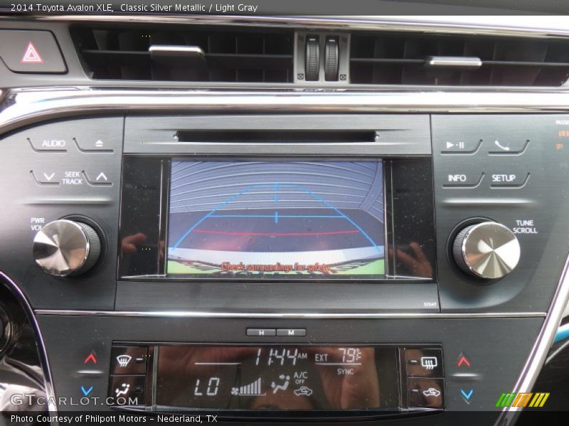 Controls of 2014 Avalon XLE
