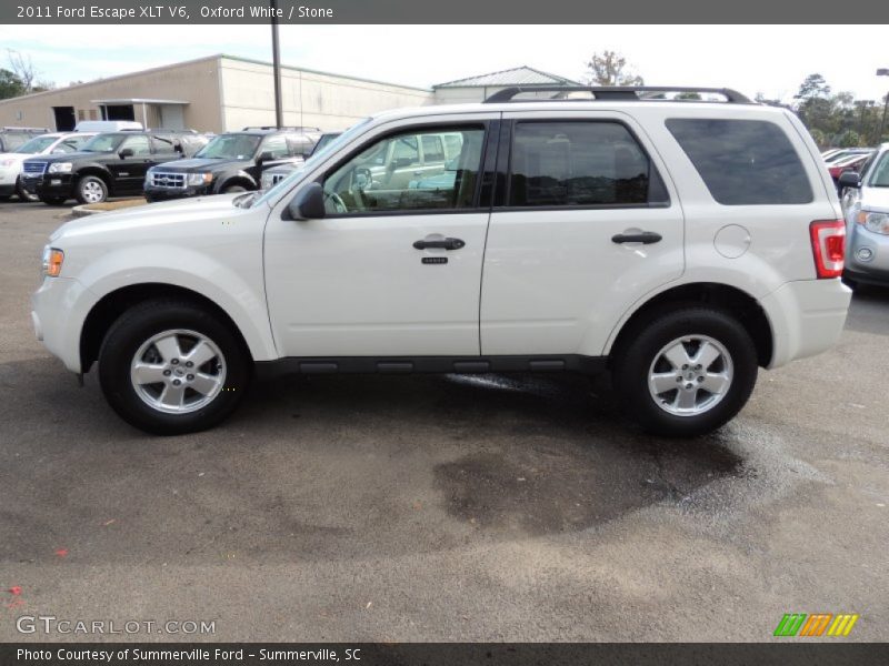 Oxford White / Stone 2011 Ford Escape XLT V6