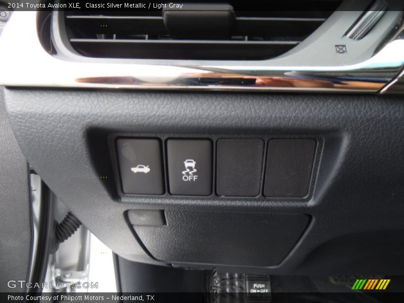 Controls of 2014 Avalon XLE