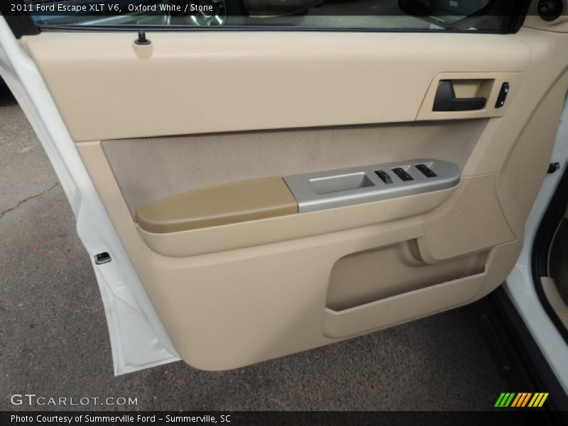 Oxford White / Stone 2011 Ford Escape XLT V6