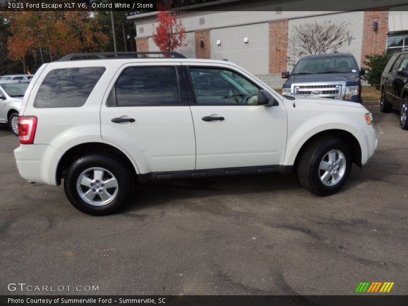 Oxford White / Stone 2011 Ford Escape XLT V6