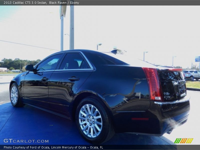 Black Raven / Ebony 2013 Cadillac CTS 3.0 Sedan