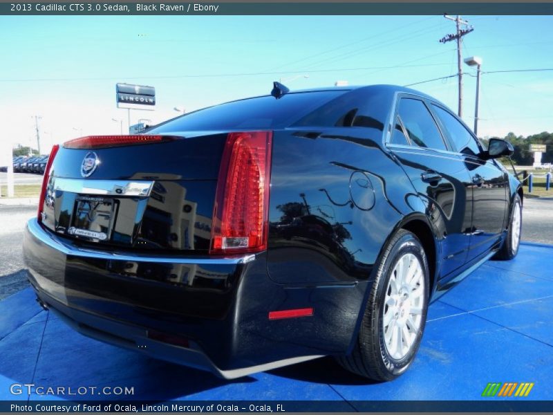 Black Raven / Ebony 2013 Cadillac CTS 3.0 Sedan