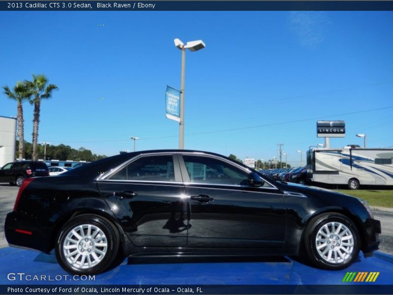 Black Raven / Ebony 2013 Cadillac CTS 3.0 Sedan