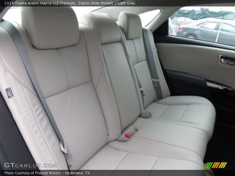 Classic Silver Metallic / Light Gray 2014 Toyota Avalon Hybrid XLE Premium