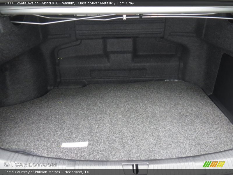  2014 Avalon Hybrid XLE Premium Trunk