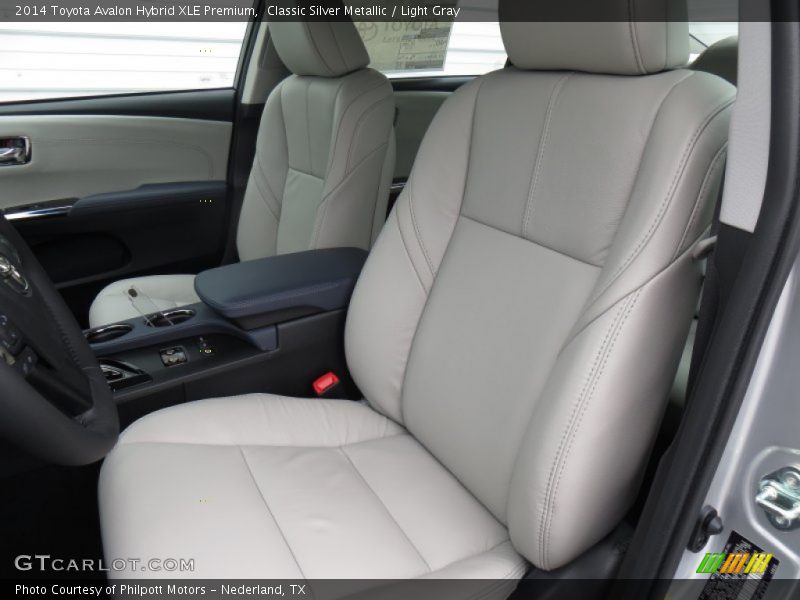 Classic Silver Metallic / Light Gray 2014 Toyota Avalon Hybrid XLE Premium