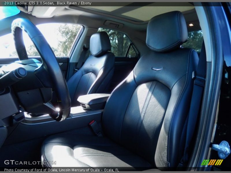 Black Raven / Ebony 2013 Cadillac CTS 3.0 Sedan