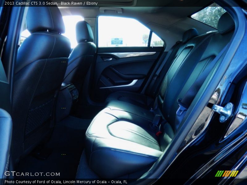 Black Raven / Ebony 2013 Cadillac CTS 3.0 Sedan