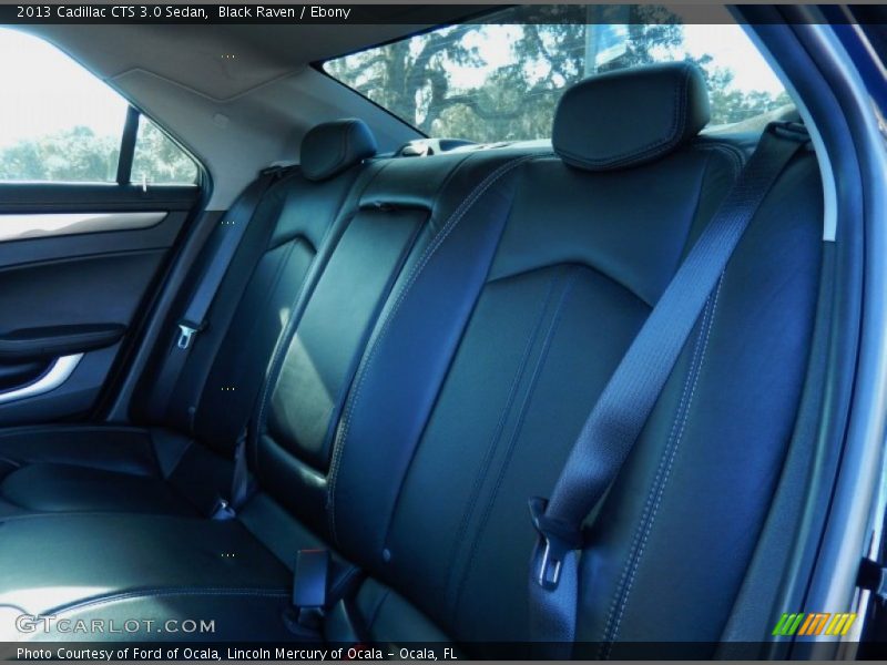 Black Raven / Ebony 2013 Cadillac CTS 3.0 Sedan