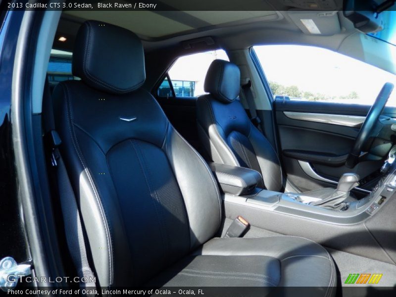 Black Raven / Ebony 2013 Cadillac CTS 3.0 Sedan