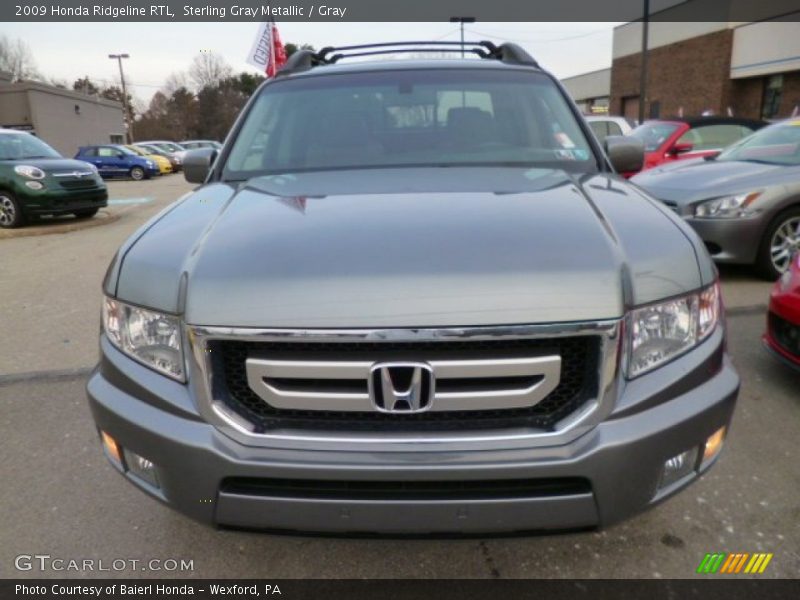 Sterling Gray Metallic / Gray 2009 Honda Ridgeline RTL