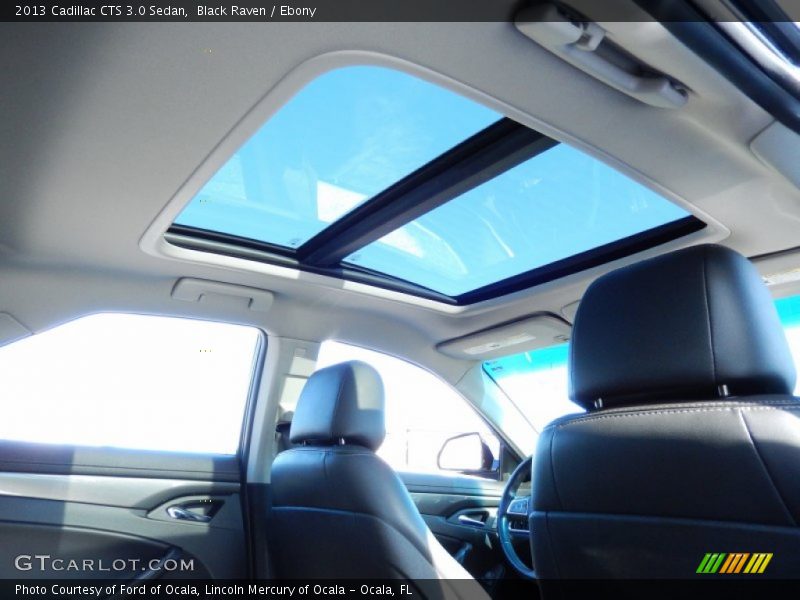 Black Raven / Ebony 2013 Cadillac CTS 3.0 Sedan
