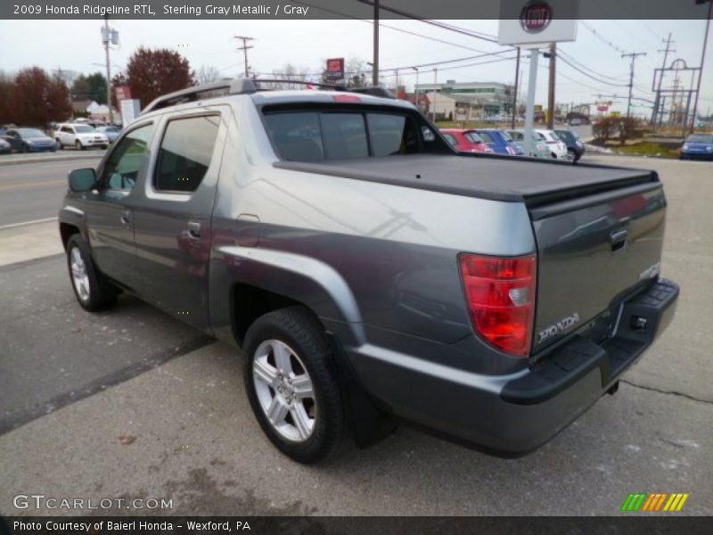 Sterling Gray Metallic / Gray 2009 Honda Ridgeline RTL