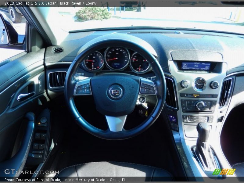 Black Raven / Ebony 2013 Cadillac CTS 3.0 Sedan