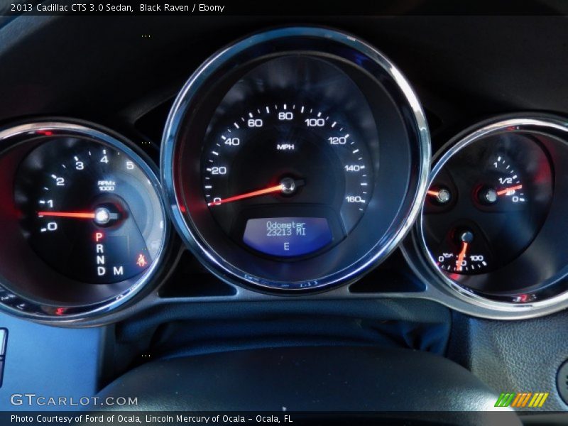 Black Raven / Ebony 2013 Cadillac CTS 3.0 Sedan