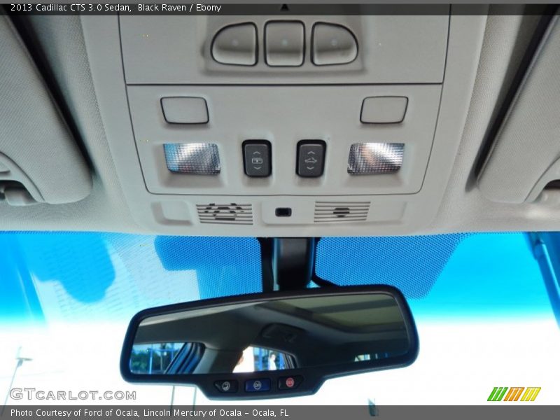 Black Raven / Ebony 2013 Cadillac CTS 3.0 Sedan