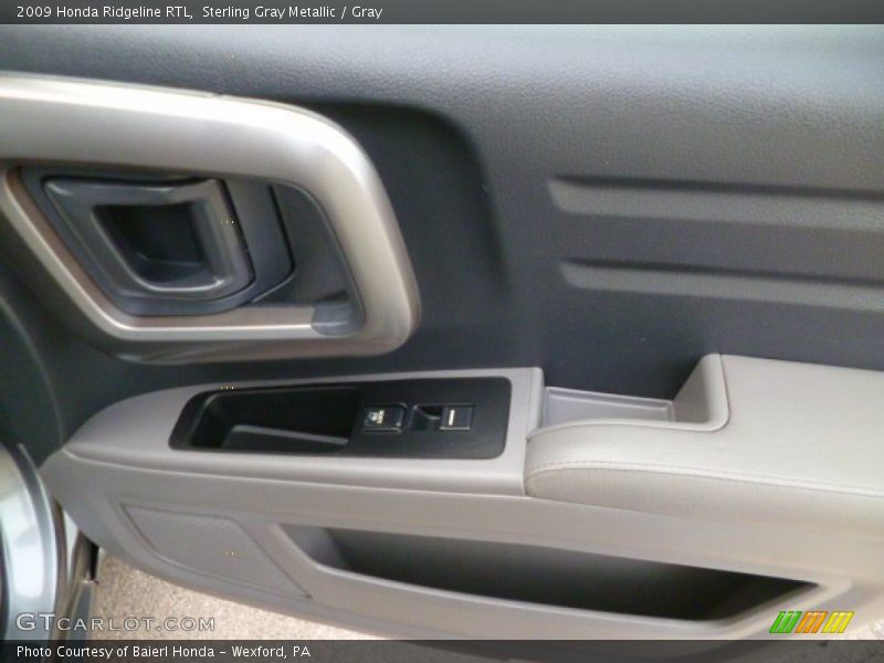 Sterling Gray Metallic / Gray 2009 Honda Ridgeline RTL