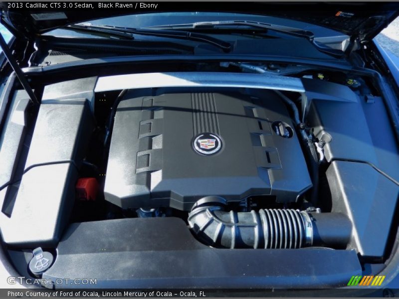 Black Raven / Ebony 2013 Cadillac CTS 3.0 Sedan