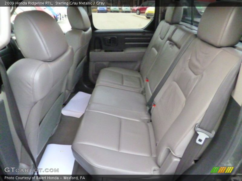 Sterling Gray Metallic / Gray 2009 Honda Ridgeline RTL