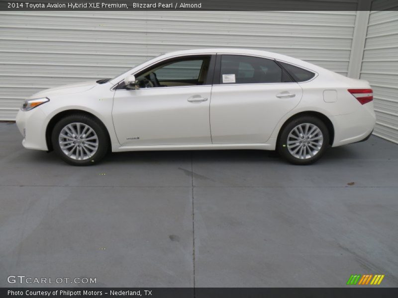  2014 Avalon Hybrid XLE Premium Blizzard Pearl