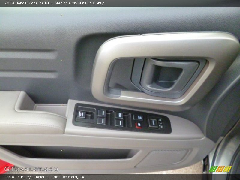 Sterling Gray Metallic / Gray 2009 Honda Ridgeline RTL