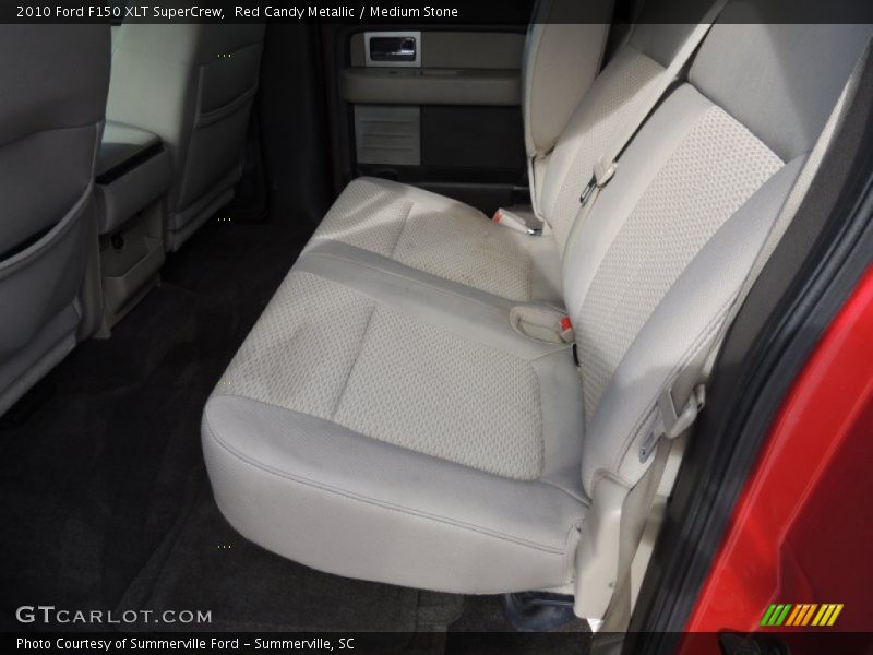 Red Candy Metallic / Medium Stone 2010 Ford F150 XLT SuperCrew