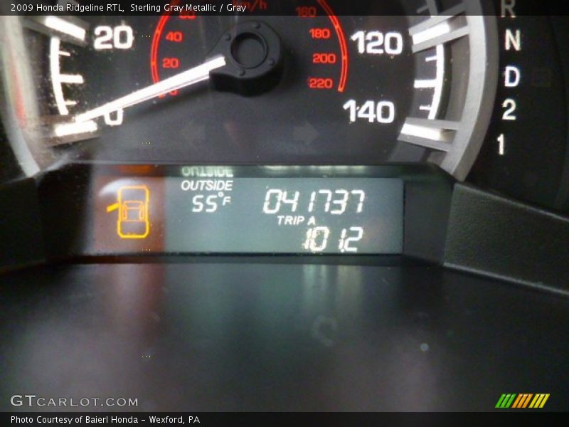 Sterling Gray Metallic / Gray 2009 Honda Ridgeline RTL
