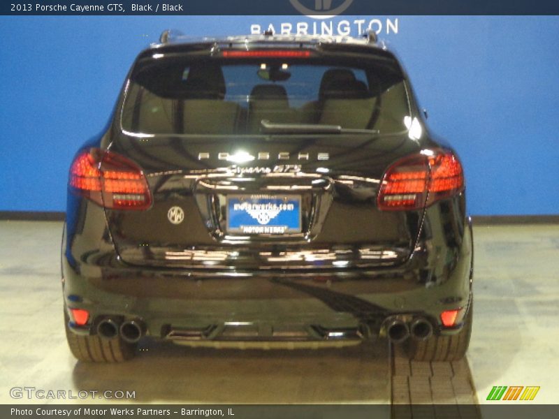 Black / Black 2013 Porsche Cayenne GTS