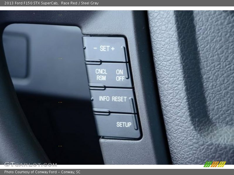 Race Red / Steel Gray 2013 Ford F150 STX SuperCab
