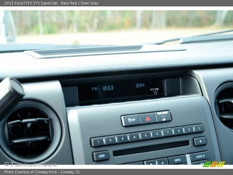 Race Red / Steel Gray 2013 Ford F150 STX SuperCab