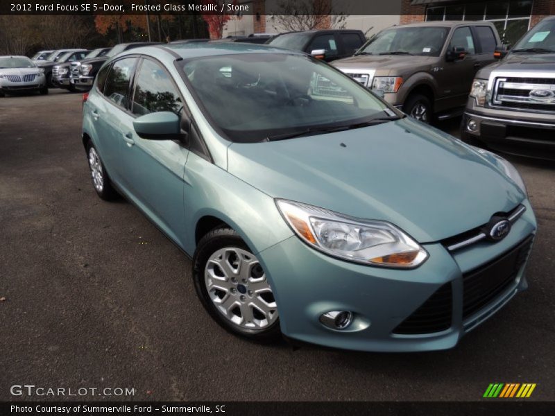 Frosted Glass Metallic / Stone 2012 Ford Focus SE 5-Door