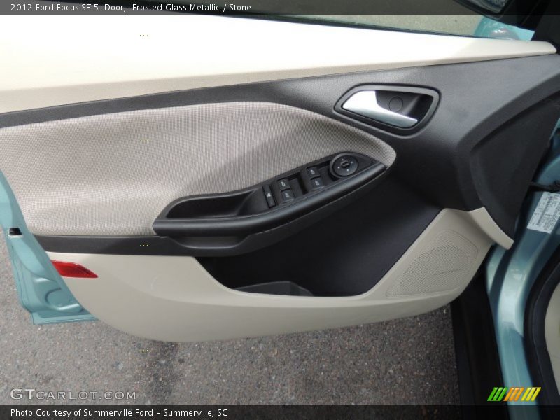 Frosted Glass Metallic / Stone 2012 Ford Focus SE 5-Door
